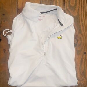 Masters magnolia LANE TECH Quarter-Zip Sweatshirt SIZE LARGE AMAZING CONDITION